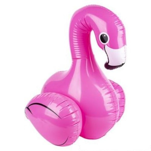 24" Sitting Flamingo Inflate