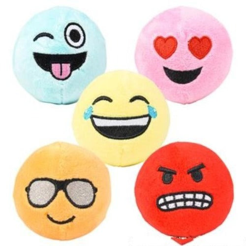 3" Deluxe Squish Plush Emoticons