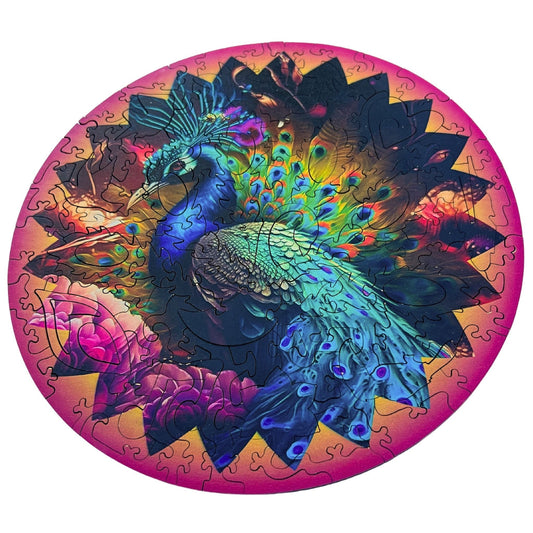 Twigg Wooden Jigsaw Puzzle - 118 pieces - Penelope Peacock