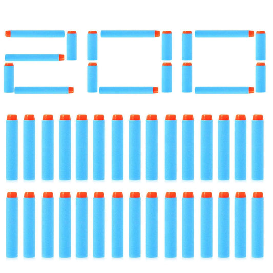 200-Pieces: Compatible Darts Refill for Nerf N-Strike Elite Series