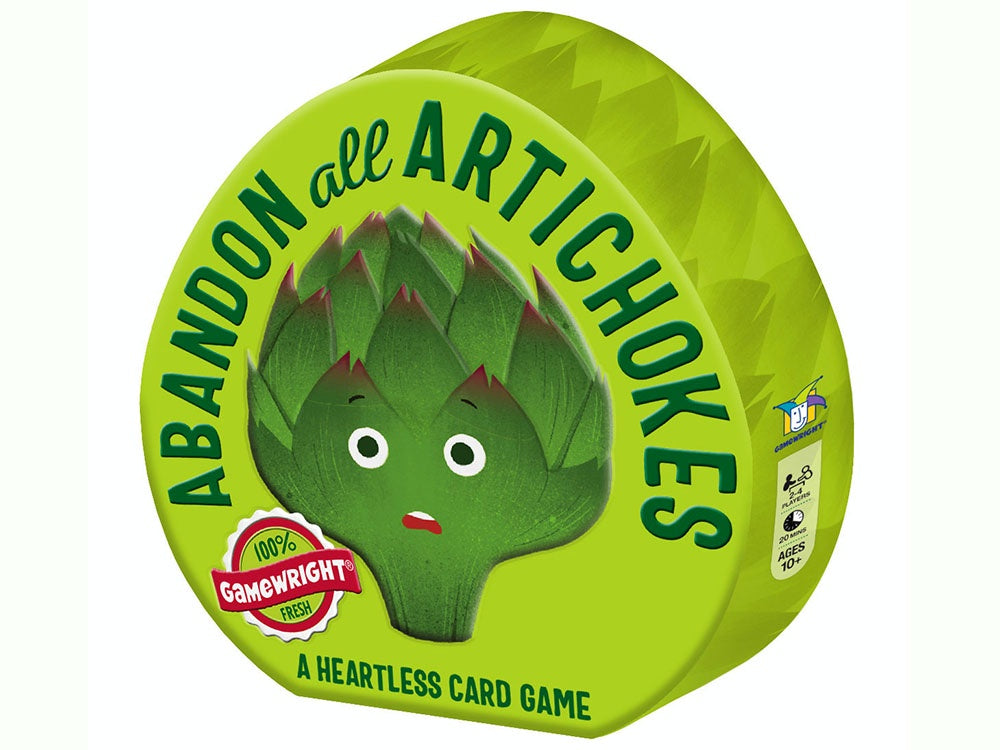 Abandon all Artichokes Kids Card Game 10+