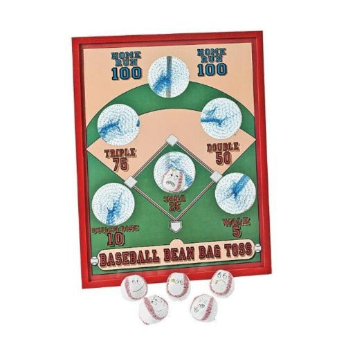 Baseball Bean Bag Toss Game Set