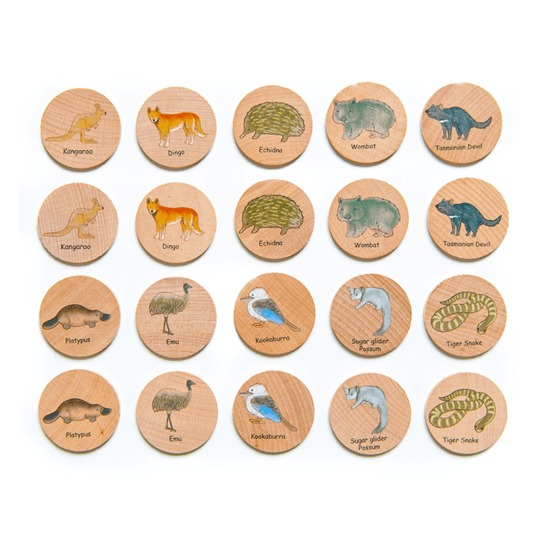 Australian Animal Matching Pairs